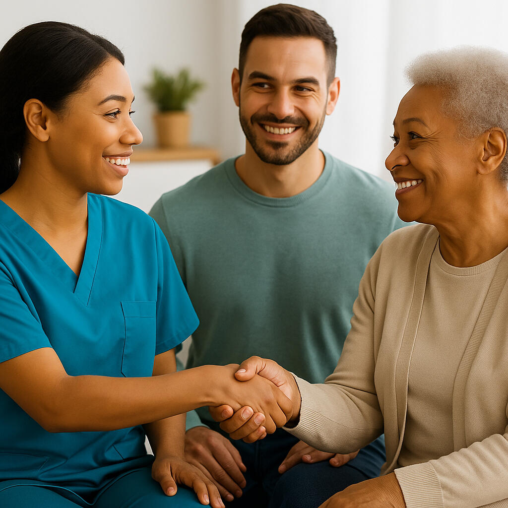 BCM- Because Caring Matters BCM caregiver referral agency logo - Because Caring Matters